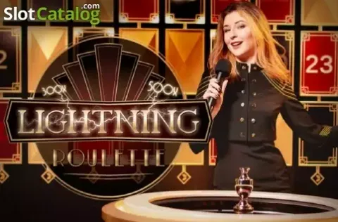 Lightning Roulette live wheel, multipliers